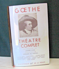 Pléiade goethe théâtre d'occasion  Aurillac
