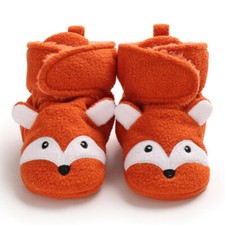 Bebê Meninas Meninos Velo aconchegante botas Fox Design recém-nascido Calçado Sapato Bebê comprar usado  Enviando para Brazil