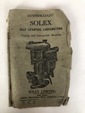 Solex caburettor ifp for sale  LINCOLN
