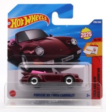Porsche 911 Turbo Cabriolet Hot Wheels 1:64, używany na sprzedaż  PL