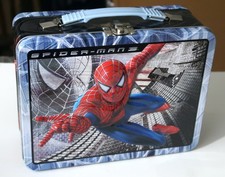 SPIDER-MAN 3 Filme Metal Em Relevo Suprimentos para Almoço Caixa de Lata ©2006 RARO comprar usado SPIDER-MAN 3 Filme Metal Em Relevo Suprimentos para Almoço Caixa de Lata ©2006 RARO comprar usado  Enviando para Brazil