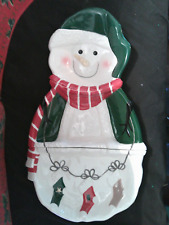 Snowman serving tray for sale  Lake Stevens