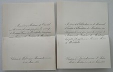 Faire part mariage d'occasion  Plombières-lès-Dijon