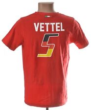 CAMISA FÃ DE CORRIDA SCUDERIA FERRARI FORMULA 1 F1 S SEBASTIAN VETTEL #5 comprar usado  Enviando para Brazil