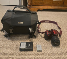 Pacote Nikon d3400 dx com lente AF-P DX NIKKOR 18-55mm e 70-300mm, usado comprar usado  Enviando para Brazil