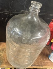 Jarro de vidro transparente vintage CRISA 5 galões - Feito no México - 18,9 LTS Carboy comprar usado  Enviando para Brazil