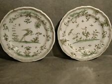 Paire assiettes faience d'occasion  Hyères