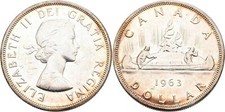 Canada dollar 1963 gebraucht kaufen  München
