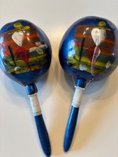 Vtg pair maracas for sale  Streator
