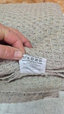 green chenille throw for sale  PETERSFIELD