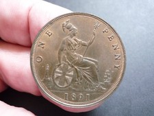 1891 victoria penny for sale  CLITHEROE