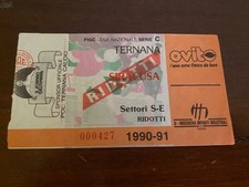 Ternana siracusa biglietto usato  Pistoia