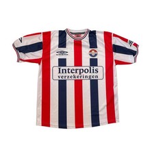 CAMISA DE FUTEBOL ORIGINAL 2004/05 WILLEM II UMBRO HOME (TAMANHO GG) comprar usado  Enviando para Brazil