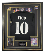 Framed luis figo for sale  CHELMSFORD