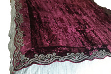 Beautiful burgundy crushed for sale  LONDON