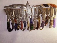 Handmade damascus pocketknife for sale  Yakima