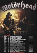 Motorhead concert tour for sale  HIGH WYCOMBE