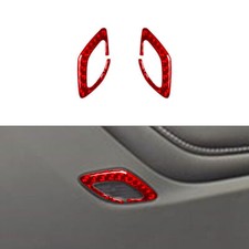 Tampa do painel de trava de fibra de carbono acabamento vermelho para Chevrolet Camaro 2016-18 comprar usado  Enviando para Brazil