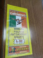 Bustina figurina panini usato  Roma