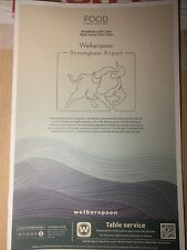 Wetherspoons bar menu for sale  WALSALL
