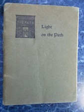 THEOSOPHY: LIGHT ON THE PATH Written Down by M. C. 1913 Soft Cover comprar usado  Enviando para Brazil