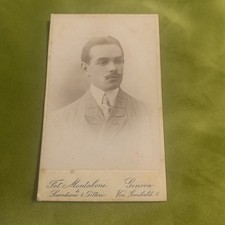 Cartonata cdv genova usato  Torre Canavese