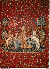 Aubusson tapisserie dame d'occasion  Fruges