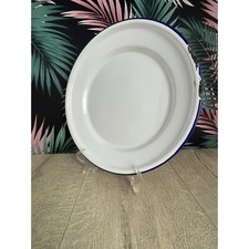White enamelled dinner for sale  WELLINGBOROUGH