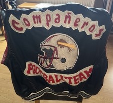 Collegejacke lederjacke vintag gebraucht kaufen  Gieboldehausen