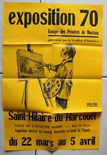 Affiche exposition peinture d'occasion Affiche exposition peinture d'occasion  Saint-Lô