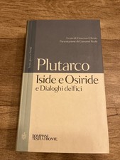 Plutarco iside osiride usato  Ariccia