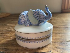 Herend elephant trinket for sale  AMERSHAM