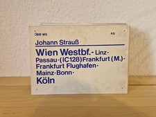 öbb zuglaufschild johann gebraucht kaufen  Leipzig