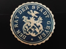 Siegelmarke rat stadt gebraucht kaufen  Großostheim