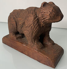 Carved wooden bear for sale  Renton