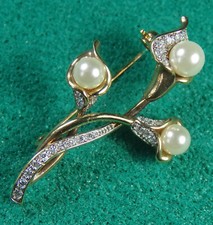 Calla lily brooch for sale  NOTTINGHAM