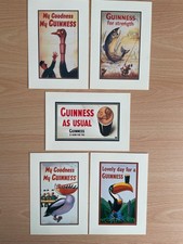 Guinness advertising postcards for sale  WATERLOOVILLE