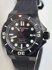 Swiss Legend relógio suíço automático masculino Abyssos 46mm preto FORTEMENTE USADO comprar usado  Enviando para Brazil