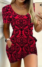 Vestitino donna rosso usato  Fermignano