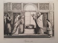 Xixe gravure lithographie d'occasion Xixe gravure lithographie d'occasion  Avallon