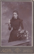 Cabinet card woman for sale  SWINDON
