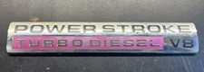 Emblema Ford OEM Super Duty Power Stroke Turbo Diesel V8 Chrome F250 F350 A4 comprar usado  Enviando para Brazil