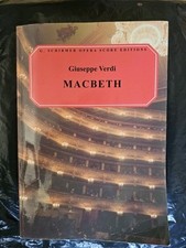 Verdi macbeth opera for sale  BRISTOL