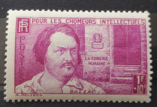 TIMBRE FRANCE 1940 N°463. BALZAC .pour les chômeurs intellectuels neuf** comprar usado  Enviando para Brazil