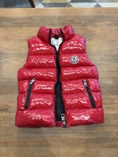 Moncler red puffer for sale  San Jose