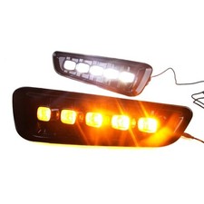 LED DRL para Ford F150 F-150 Raptor 2016 2017 2018 2019 2020 para-choque de condução fo... comprar usado  Enviando para Brazil