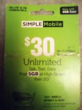 Simple mobile verizon for sale  Mechanicsburg