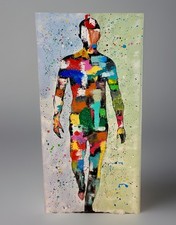 Quadro astratto dipinto usato  Granarolo dell'Emilia