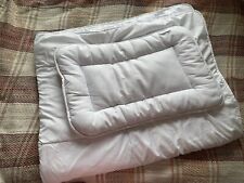 Cotbed duvet pillow for sale  EXETER