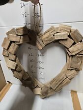Large driftwood heart for sale  THORNTON-CLEVELEYS